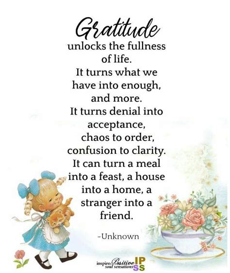 Gratitude