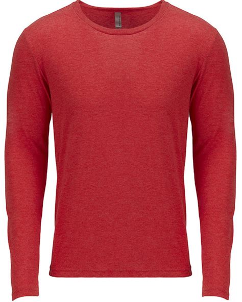 Next Level Apparel Mens Triblend Long Sleeve Crew Alphabroder Canada