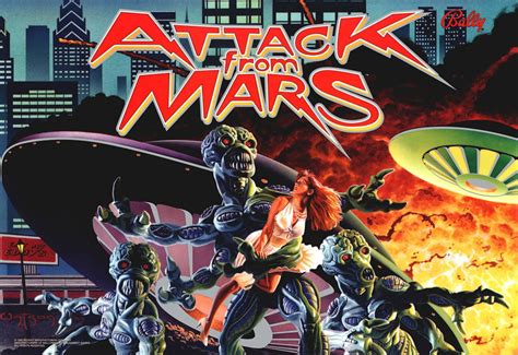 Attack From Mars (Bally) (1995) - Pinball POV