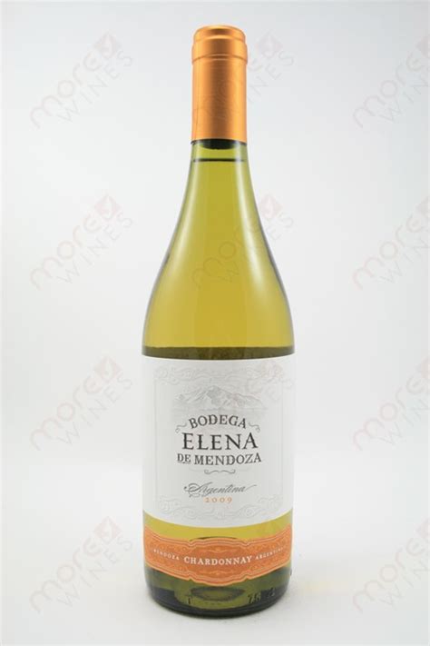 Bodega Elena De Mendoza Chardonnay Morewines