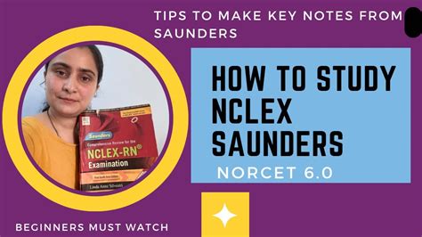 Best And Correct Way To Study NCLEX Saunders For NORCET 6 0 Norcet