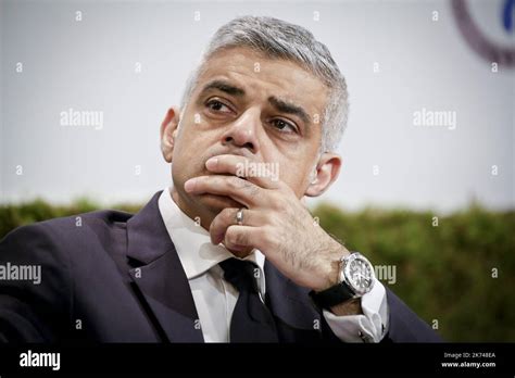 Mayor of London Sadiq Khan attends an air quality event with Mayor Anne ...