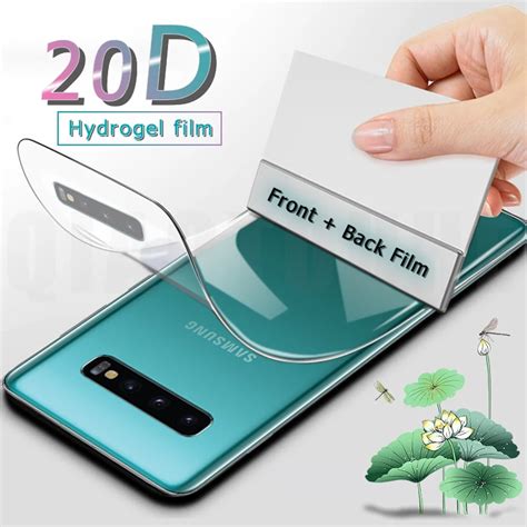 Full Cover Hydrogel Film For Samsung Galaxy S21 S20 Fe S8 S9 S10 Plus