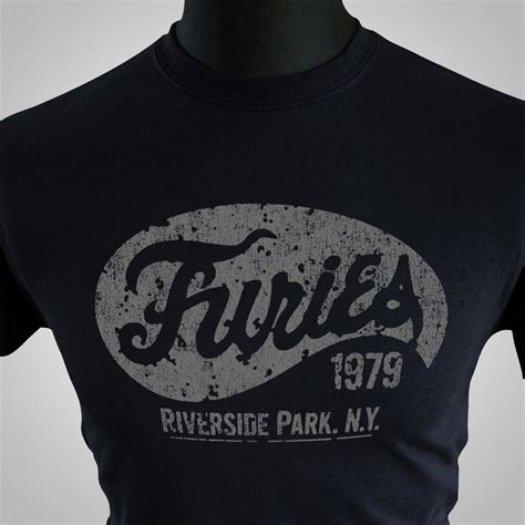 Baseball Furies T Shirt Black Grey Etsy