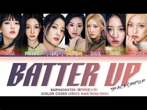 TRACK SAMPLER BABYMONSTER BATTER UP 7 Ver Lyrics 베이비몬스터 BATTER