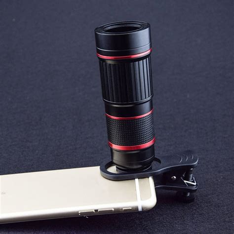 18x zoom optical telescope camera lens with manual focus telephoto lens for smartphones tablet ...