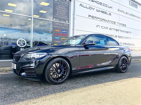 Bmw Series M I F Black With Oz Ultraleggera Aftermarket Wheels