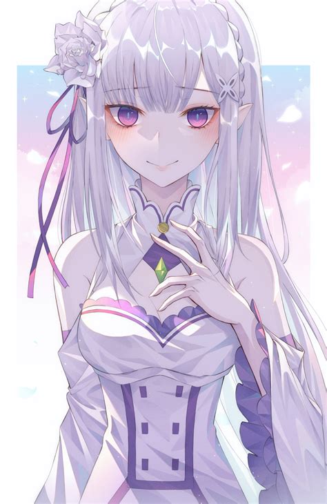 Emilia Rezero Rezero Kara Hajimeru Isekai Seikatsu Image