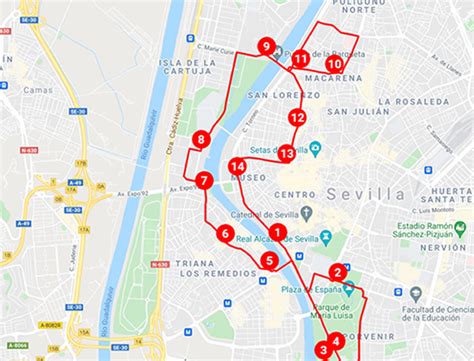 Décrypter 60 imagen carte touristique seville fr thptnganamst edu vn