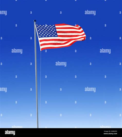 The National Flag Of The United States Of America USA Stars And