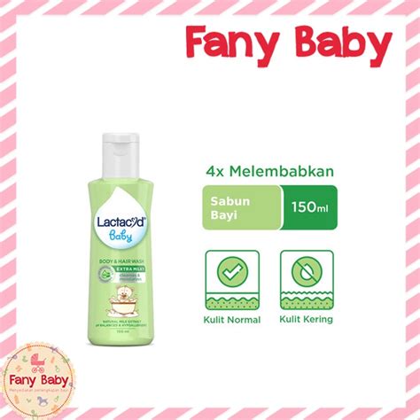 Jual LACTACYD BABY BODY HAIR WASH EXTRA MILKY Shopee Indonesia