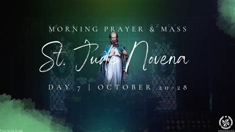 10 26 22 Wed 7 15 Prayer 8 00 Mass St Jude Novena Day 7 YouTube