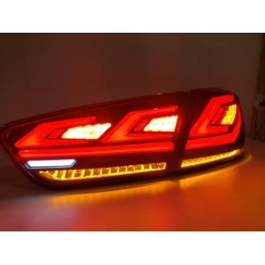 Lanterna Traseira Full Led Lancer Evo X Vermelho Par Accessus Brasil