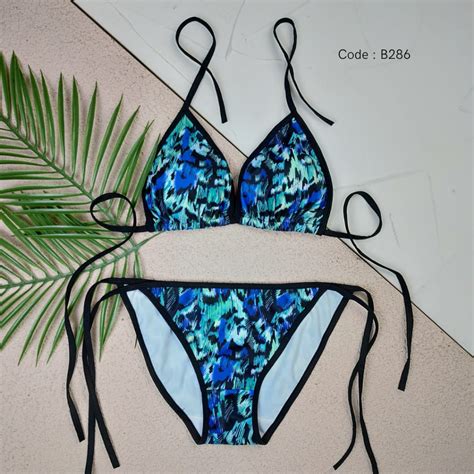 Jual Bikini Set Renang Wanita Bikini Pantai Sexy Two Piece Triangle