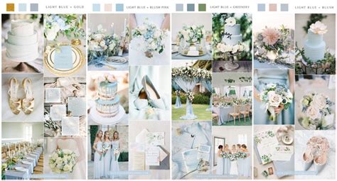 Top 10 Light Blue Wedding Color Palette Ideas For Spring Summer Wedding