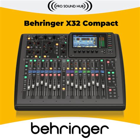 Jual Behringer X32 Compact X 32 X 32 Audio Mixer Digital Mixing Preamp