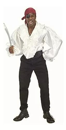 Rubie S Costume Pirates Of The Seven Seas White Satin Pirate Meses