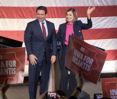 Desantis Secures Presidential Endorsement From Iowa Gov Reynolds Usa