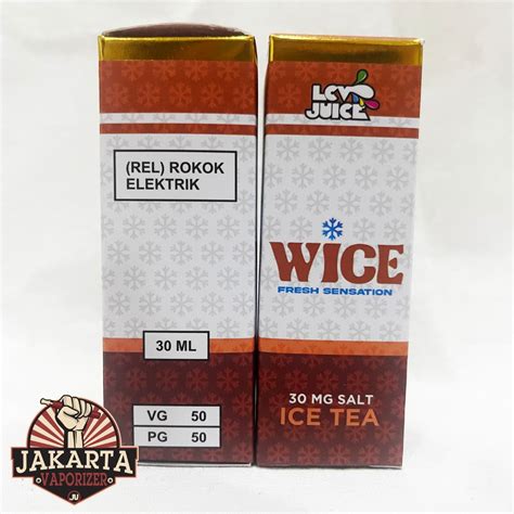 Jual SALT LCV WICE ICE TEA SALTNIC 30ML 30MG BY LCV JUICE Shopee