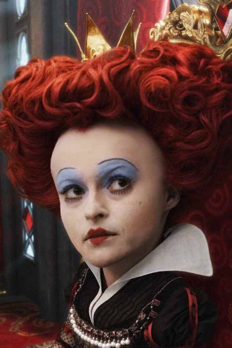 Tim Burtons Makeup Looks Alice In Wonderland Characters Helena