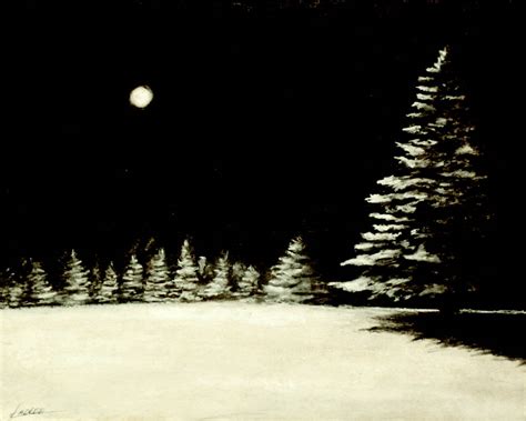 Winter Moon by BrianLadleeInk on DeviantArt