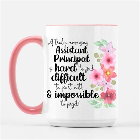 Assistant Principal Coffee Mug Personalized Assistant Etsy