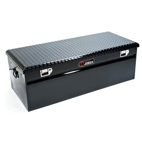 Jobox 49 In Black Hybrid Steelaluminum Full Size Portable Truck Tool Box Chest Dyh1453002