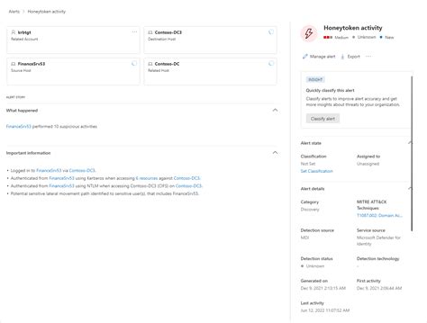 Understanding Security Alerts Microsoft Defender For Identity Microsoft Learn