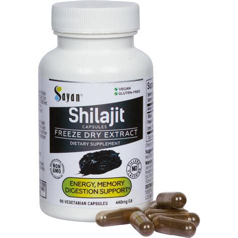 Shilajit Capsules | Sayan