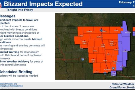 Blizzard Finley With Winds That Could Gust Past 50 Mph Prompts