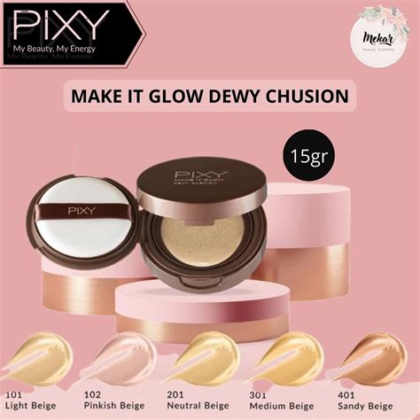 Jual Pixy Make It Glow Dewy Cushion Reguler Reffil Gr Cushion