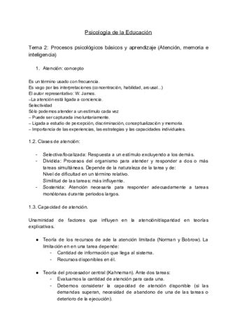 TEMA 1 INTRODUCCION A LA PSICOLOGIA DE LA EDUCACION MODELOS