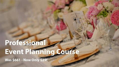 Professional Event Planning Course - 96% OFF - Master Bundles