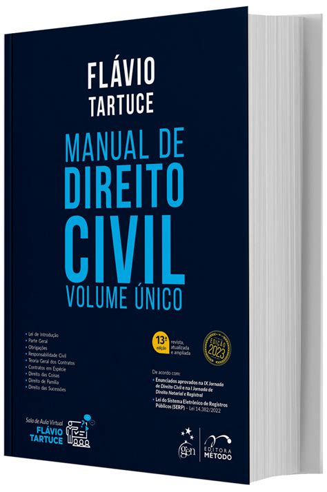 Manual De Direito Civil Manual De Direito Civil 9786559646982