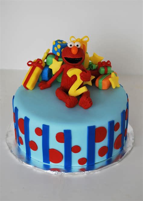 cake studio: Elmo 2nd birthday