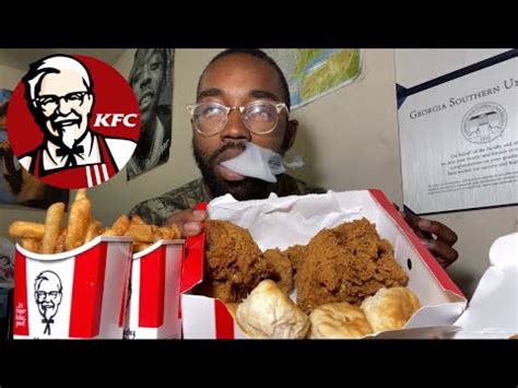 Trying Kfc Fill Up Box While Faded Af Youtube