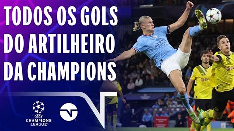 TODOS OS 12 GOLS DE HAALAND A CAMISA DO MANCHESTER CITY NA