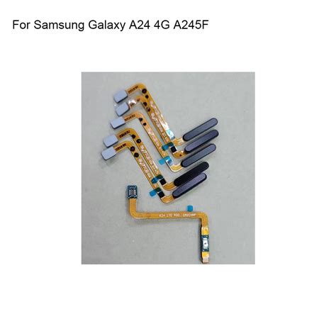 For Samsung Galaxy A24 4g A245f Power On Off Button Switch Touch Id Finger Scanner Fingerprint