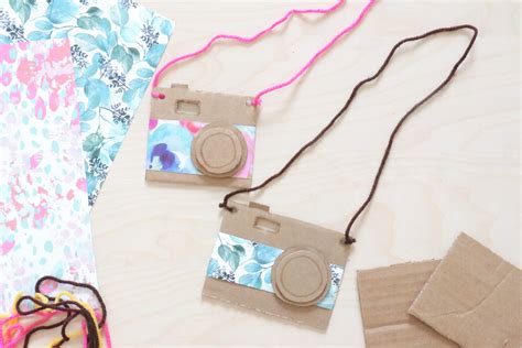 Cardboard Camera Craft - Toddler at Play