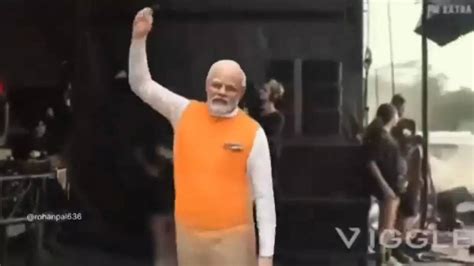 Pm Modi Reacts To The Dictator Post Which Shows Him Dancing Like