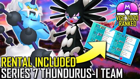 Series 7 Thundurus Team Vgc 2020 Pokémon Sword And Shield