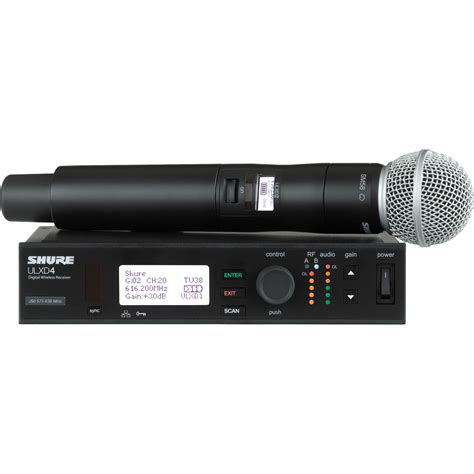 Shure ULX D Digital Wireless Handheld Microphone ULXD24 SM58 H50