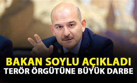 Bakan Soylu açıkladı PKK ya darbe Trabzon Haber Haber61