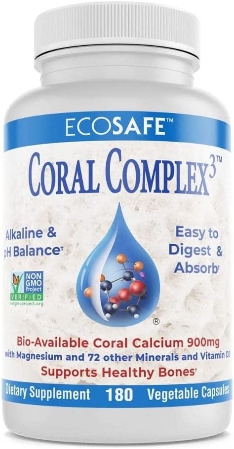 Coral Calcium Coral Complex 3 900 Milligrams Of Bio Available Coral