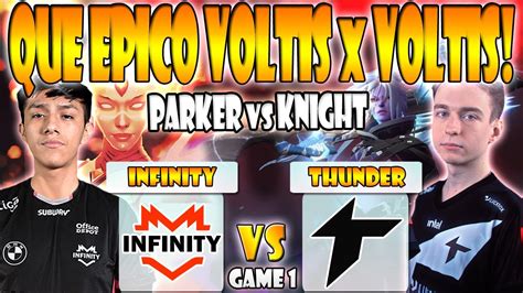 THUNDER AWAKEN VS INFINITY BO3 GAME 1 PARKER VS ALONE DPC SA 2023