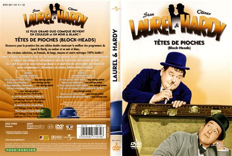 Jaquette Dvd De Laurel Et Hardy Tetes De Pioches V Cin Ma Passion