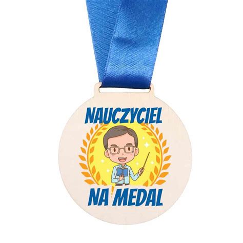 Medal dla nauczyciela na Dzień Nauczyciela prezent Paxis pl