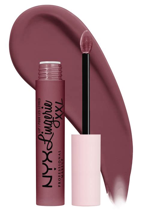 NYX Lip Lingerie Matowa pomadka w płynie 14BUST ED 11032904679 Allegro pl