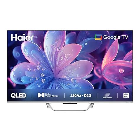 Haier Cm Inches Qled Smart Google Tv With Hands Free Voice