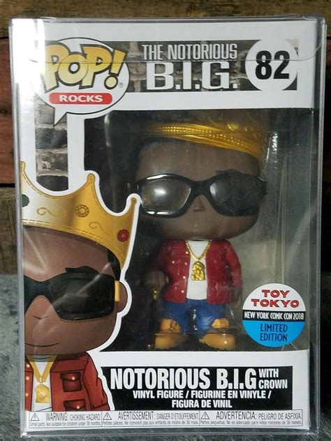 Funko Pop The Notorious B I G W Crown 82 BIG Toy Tokyo NYCC In